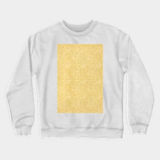 Marigold by William Morris, Vintage Textile Art Crewneck Sweatshirt